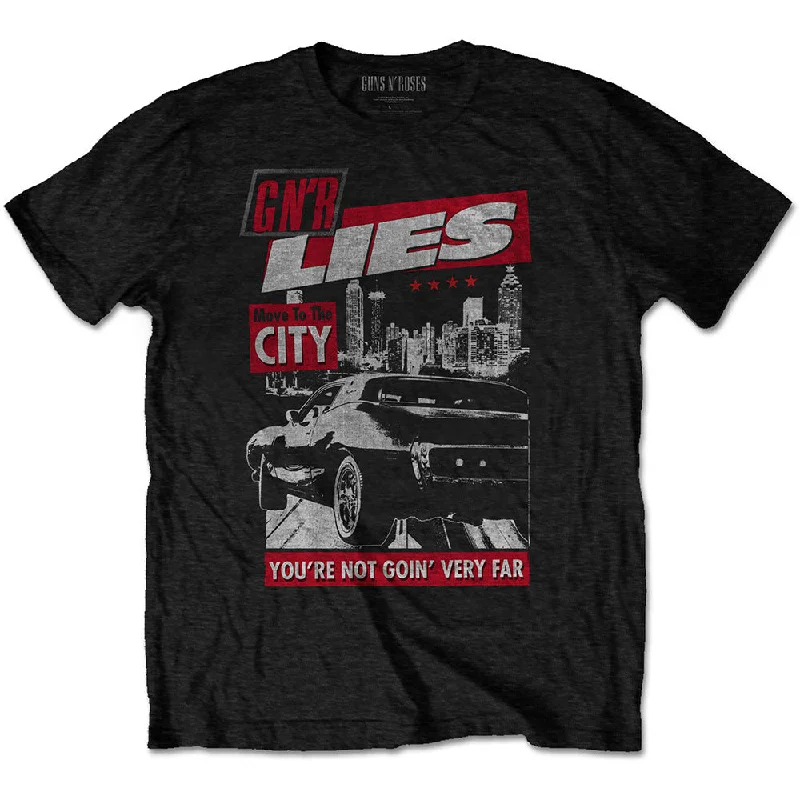 Guns N' Roses | Official Band T-Shirt | Move to the City Lace Blend Ribbed Blend Corduroy Blend Guns N' Roses | Official Band T-Shirt | Move to the City Lace Blend Ribbed Blend Corduroy Blend