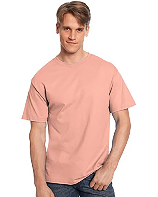Hanes Authentic-T T-shirt | Candy Orange Satin Blend Silk Blend Wool Blend