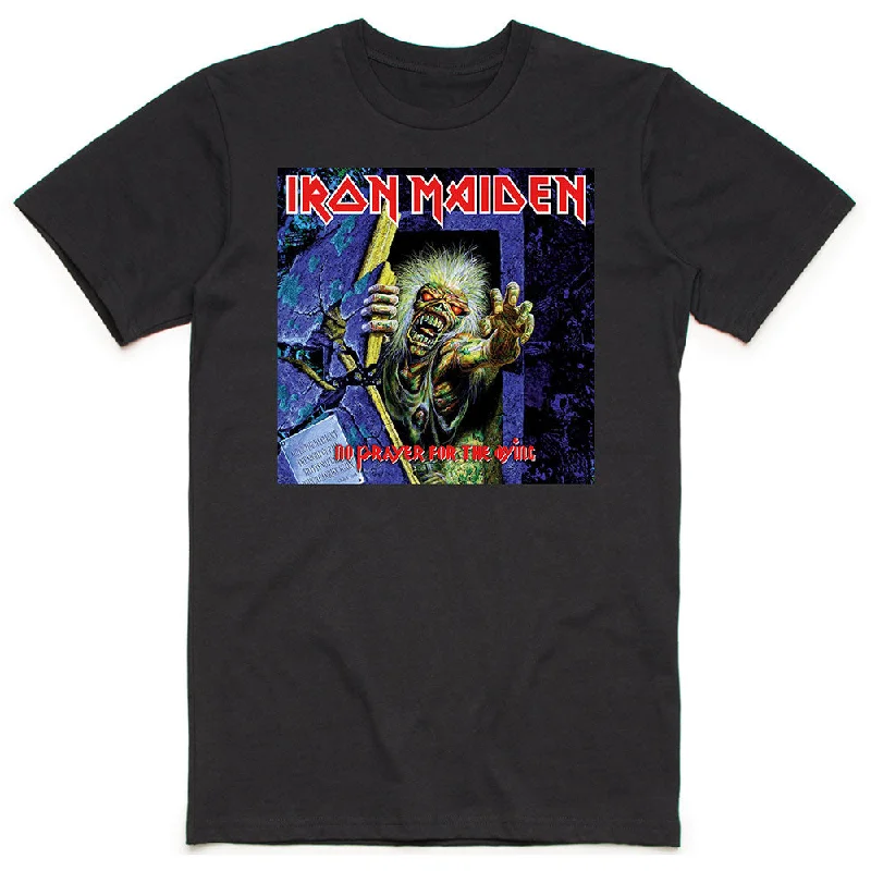 Iron Maiden | Official Band T-Shirt | No Prayer for the Dying Asymmetrical Pockets Print Iron Maiden | Official Band T-Shirt | No Prayer for the Dying Asymmetrical Pockets Print