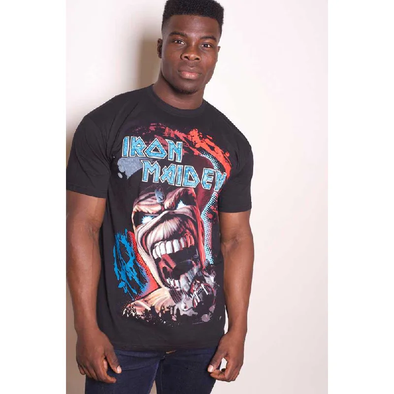 Iron Maiden | Official Band T-Shirt | Wildest Dream Vortex Polka Dot Checkered Tartan Iron Maiden | Official Band T-Shirt | Wildest Dream Vortex Polka Dot Checkered Tartan