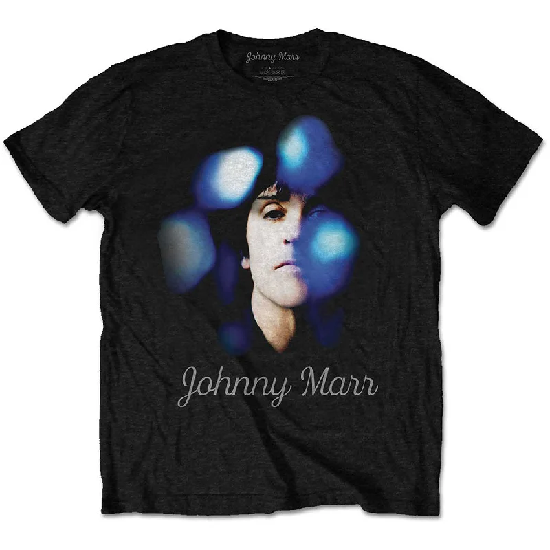 Johnny Marr | Official Band T-Shirt | Album Photo Sequined Glittery Shiny