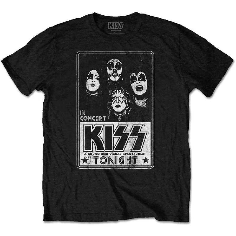 KISS | Official Band T-Shirt | Tonight Welt Pockets Slit Pockets