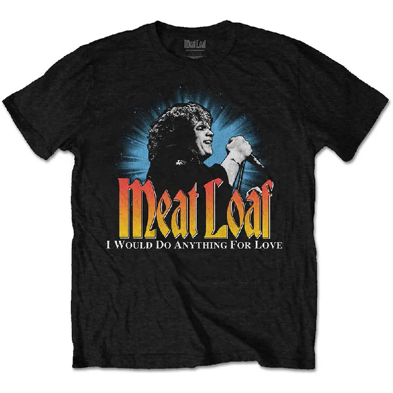 Meat Loaf | Official Band T-Shirt | Live Cashmere Blend Cotton Blend Poly Blend
