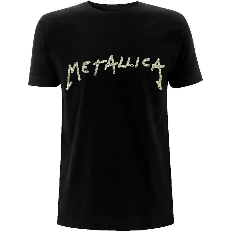 Metallica | Official Band T-Shirt | Wuz Here (Back Print) Machine Wash Dry Clean Hand Wash Metallica | Official Band T-Shirt | Wuz Here (Back Print) Machine Wash Dry Clean Hand Wash
