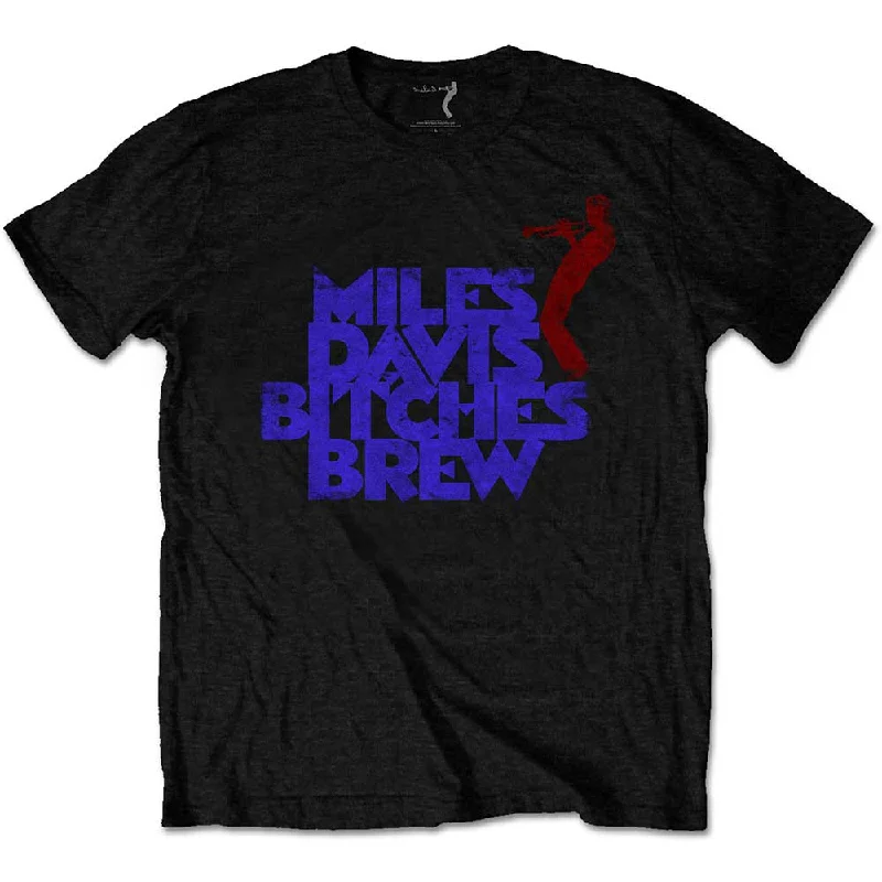 Miles Davis | Official Band T-Shirt | Bitches Brew Vintage Fleece Nylon Spandex
