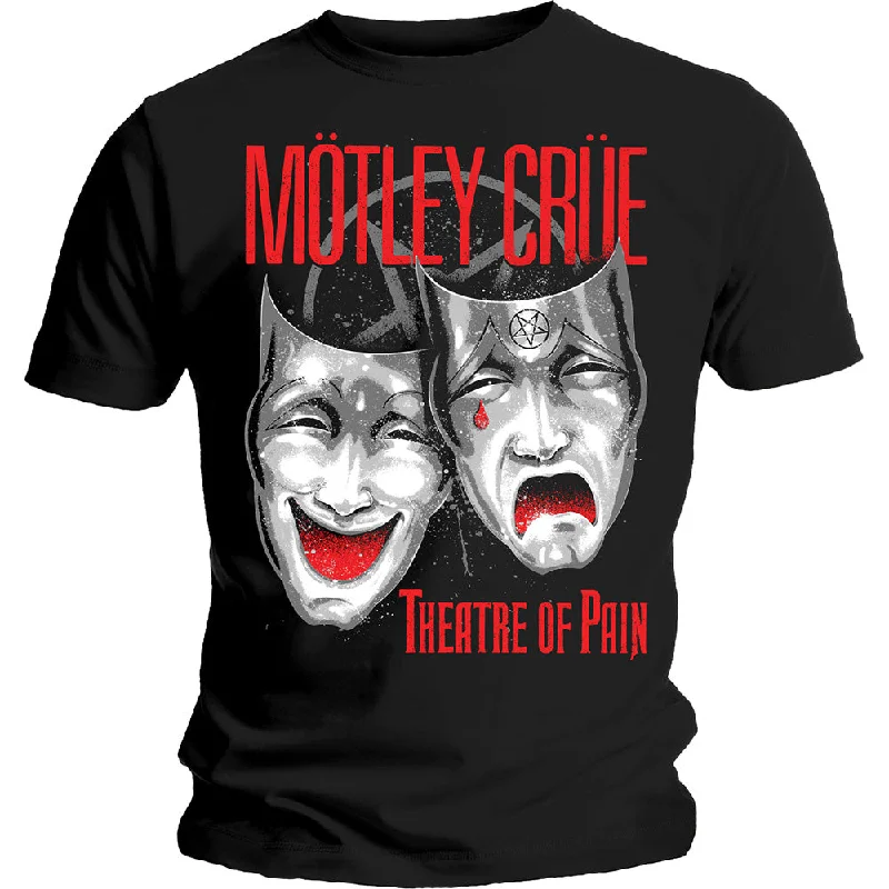 Motley Crue | Official Band T-Shirt | Theatre of Pain Cry Chenille Blend Fleece Blend Nylon Blend Motley Crue | Official Band T-Shirt | Theatre of Pain Cry Chenille Blend Fleece Blend Nylon Blend