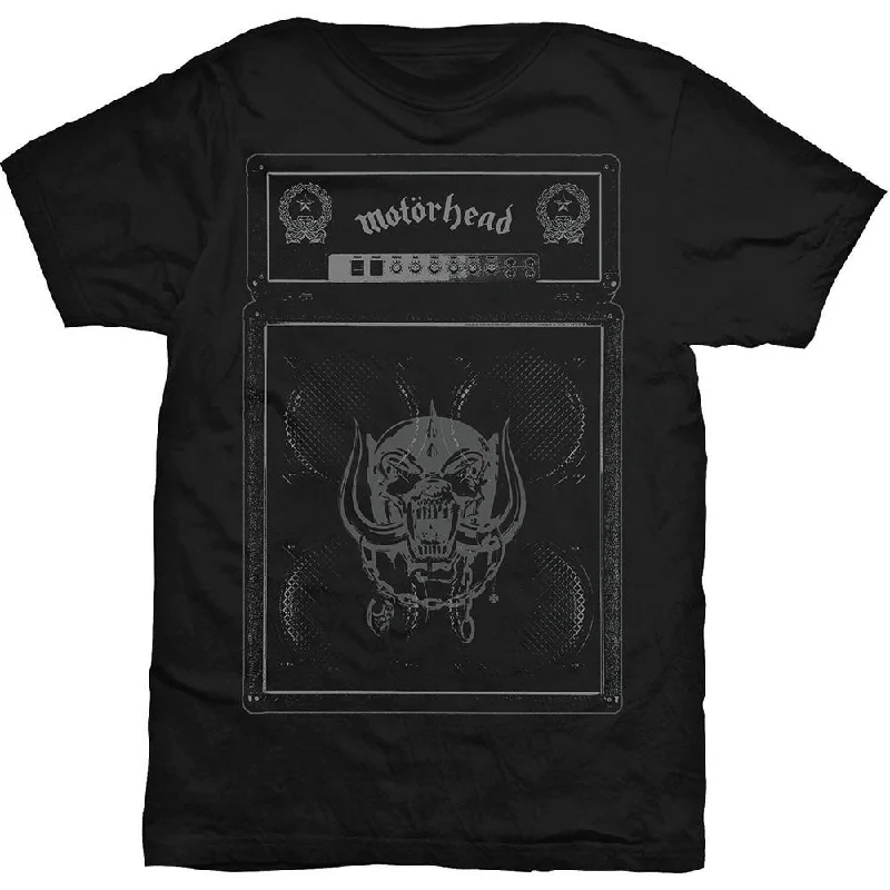 Motorhead | Official Band T-Shirt | Amp Stack Welt Pockets Slit Pockets