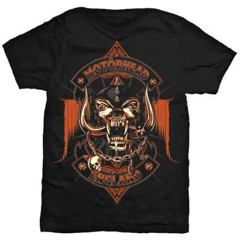 Motorhead | Official Band T-Shirt | Orange Ace Lace Blend Ribbed Blend Corduroy Blend Motorhead | Official Band T-Shirt | Orange Ace Lace Blend Ribbed Blend Corduroy Blend