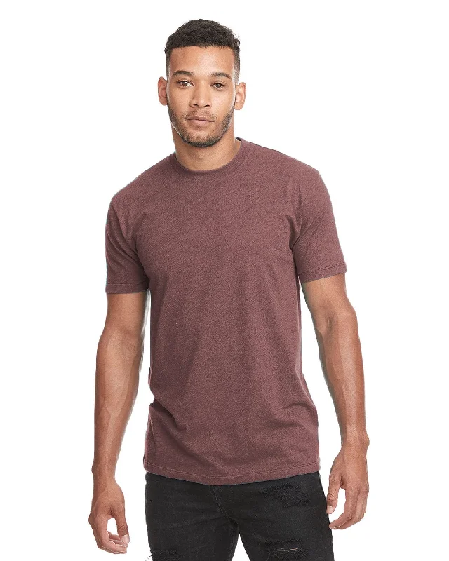 Next Level Mens CVC Crewneck Tee | Heather Maroon Cotton Fabric Linen Fabric Terry Fabric Next Level Mens CVC Crewneck Tee | Heather Maroon Cotton Fabric Linen Fabric Terry Fabric