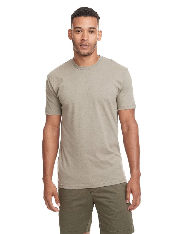 Next Level Unisex Short Sleeve T-Shirt | Sand Boxy Fit Fitted Loose