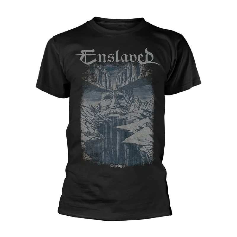 Enslaved Unisex T-shirt: Daylight Mesh Blend Leather Blend Suede Blend