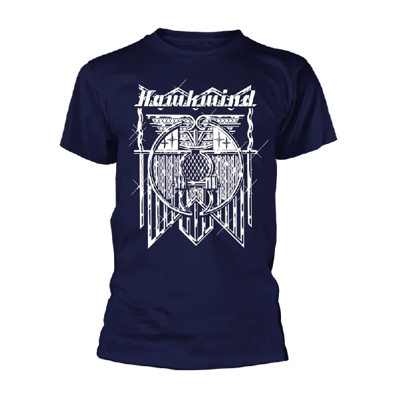 Hawkwind | Official Band T-Shirt | Doremi (navy) Anti-Shrink Durable Soft