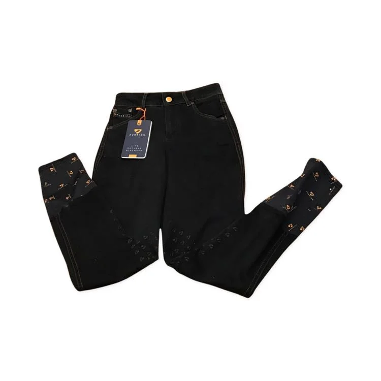 AUBRION new ladies jean breech size 26 C Chic Cropped Jeans