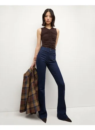 Beverly Skinny-Flare Jean Cozy Wide-Legged Jeans