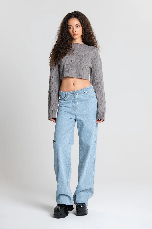 GOODE JEAN Stylish Relaxed Fit Skinny Jeans
