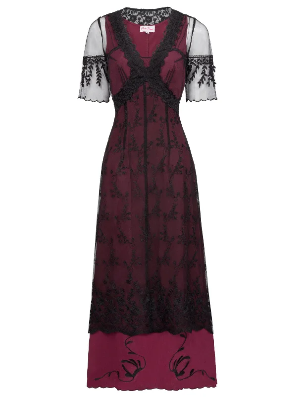 Vintage 1920s Dress Victorian Titanic Maxi Dress Tea Party Gown Antique Dress Stylish Maxi Dress with Frills Vintage 1920s Dress Victorian Titanic Maxi Dress Tea Party Gown Antique Dress Stylish Maxi Dress with Frills