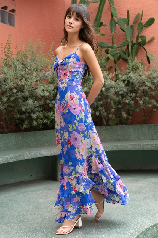 CARMELA MAXI DRESS Trendy Printed Maxi Dress