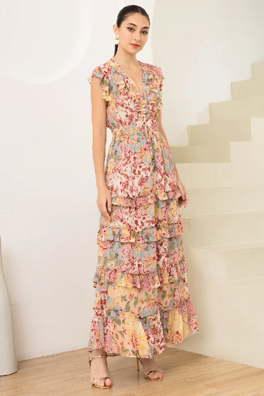 CECILE MAXI DRESS Stylish Boho Maxi Dress