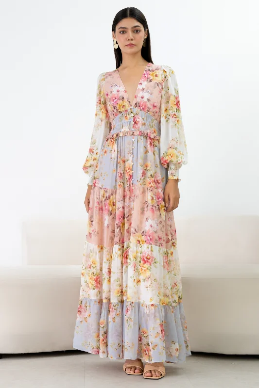 FRIDA MAXI DRESS Comfortable Casual Maxi Dress