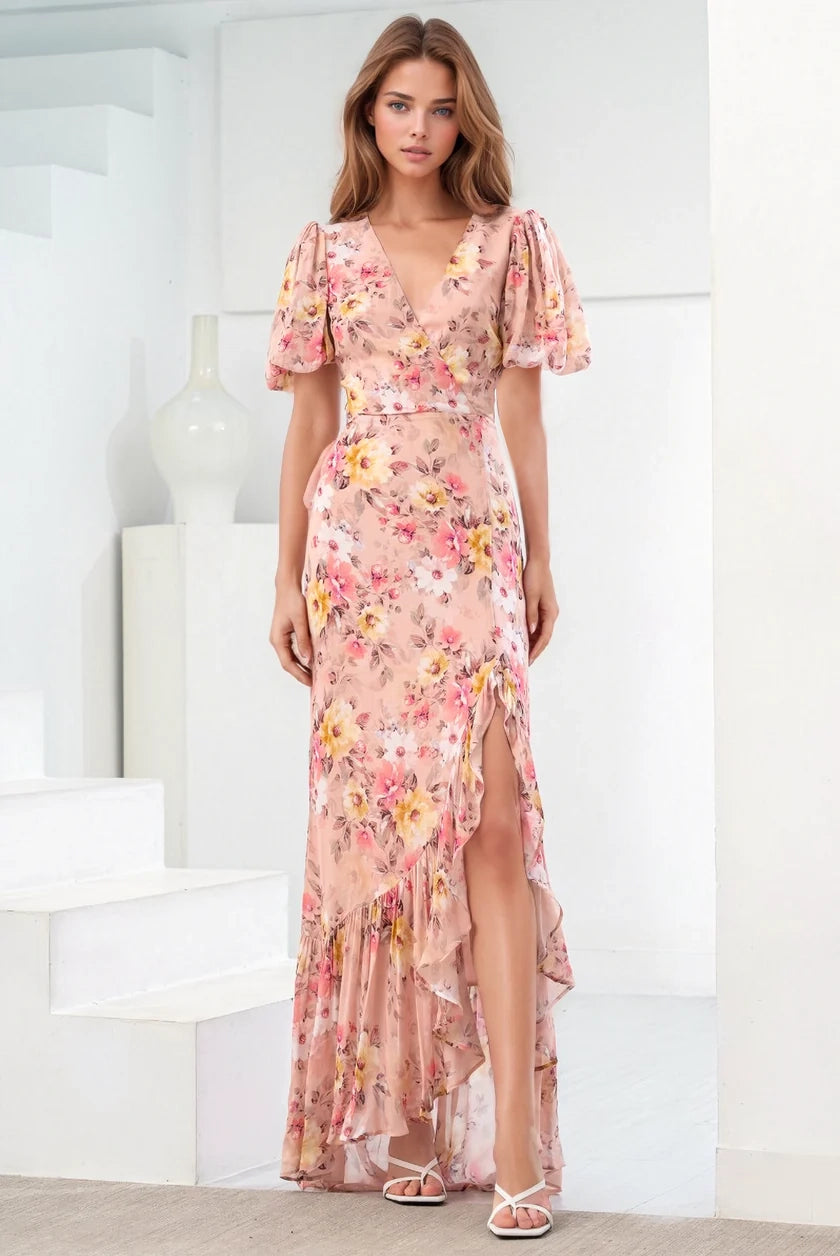 JENNY MAXI DRESS Elegant Boho Maxi Dress