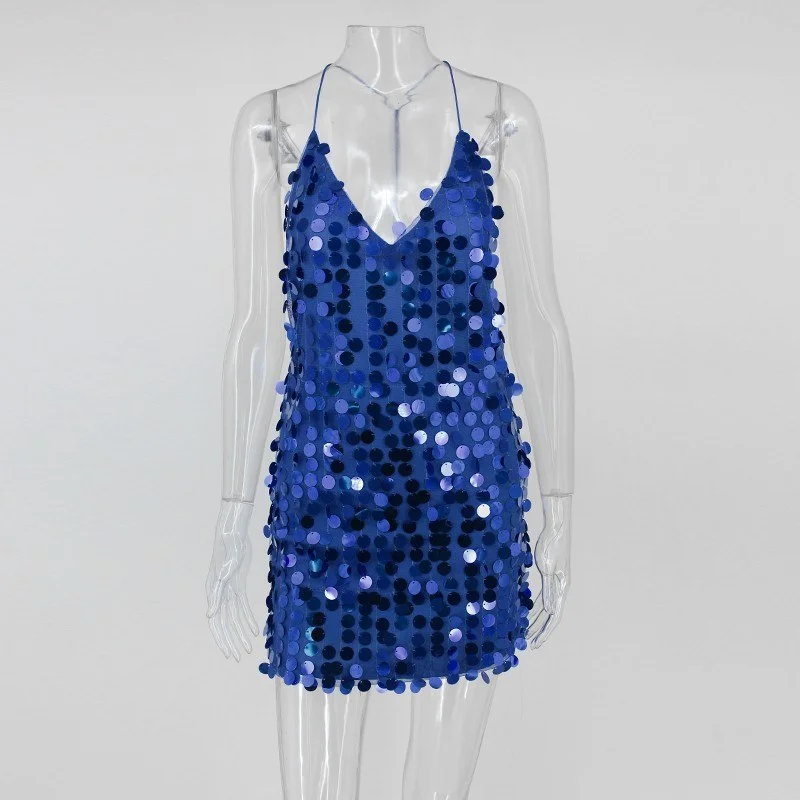 V Neck Elegant Autumn Mini Dress Solid Sequined Fashion Full Sexy Women Backless Vintage Dress Vestidos Classic Shift Mini Dress V Neck Elegant Autumn Mini Dress Solid Sequined Fashion Full Sexy Women Backless Vintage Dress Vestidos Classic Shift Mini Dress