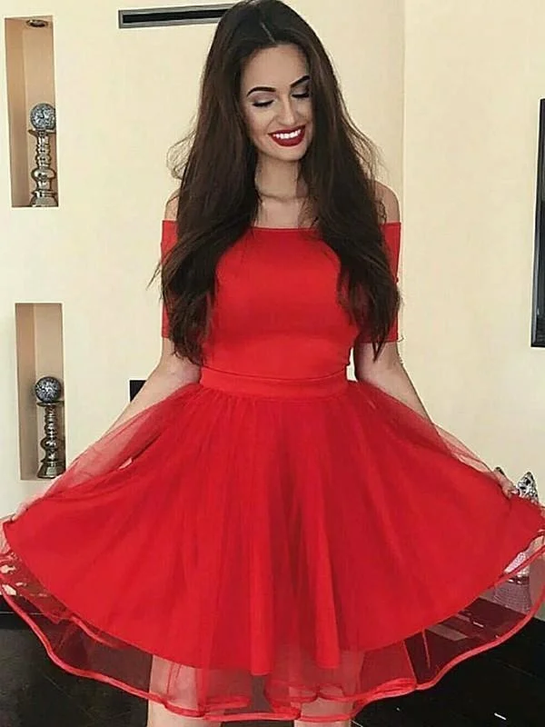Bridelily A-Line Organza Off-the-Shoulder With Ruffles Short/Mini Dresses Stylish Sweetheart Mini Dress Bridelily A-Line Organza Off-the-Shoulder With Ruffles Short/Mini Dresses Stylish Sweetheart Mini Dress