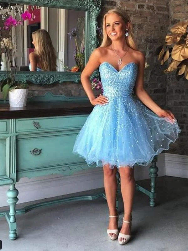 Bridelily A-Line Sleeveless Sweetheart Net With Beading Short/Mini Dresses Cozy Cotton Mini Dress Bridelily A-Line Sleeveless Sweetheart Net With Beading Short/Mini Dresses Cozy Cotton Mini Dress