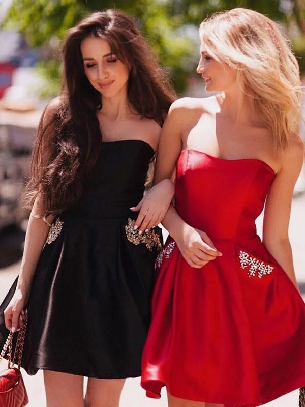 Bridelily A-Line With Ruched Strapless Satin Sleeveless Short/Mini dresses Classic Floral Print Mini Dress Bridelily A-Line With Ruched Strapless Satin Sleeveless Short/Mini dresses Classic Floral Print Mini Dress