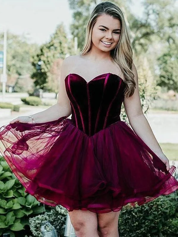 Bridelily A-Line With Ruffles Sweetheart Organza Sleeveless Short/Mini Dresses Fashionable Mini Dress with Frills Bridelily A-Line With Ruffles Sweetheart Organza Sleeveless Short/Mini Dresses Fashionable Mini Dress with Frills