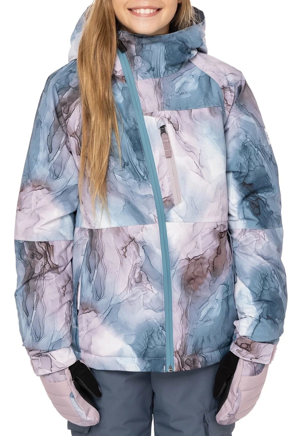 686 Hydra Insulated Jacket Girls Dusty Orchid Marble Snapped Jacket Toggled Jacket Drawstring Jacket 686 Hydra Insulated Jacket Girls Dusty Orchid Marble Snapped Jacket Toggled Jacket Drawstring Jacket
