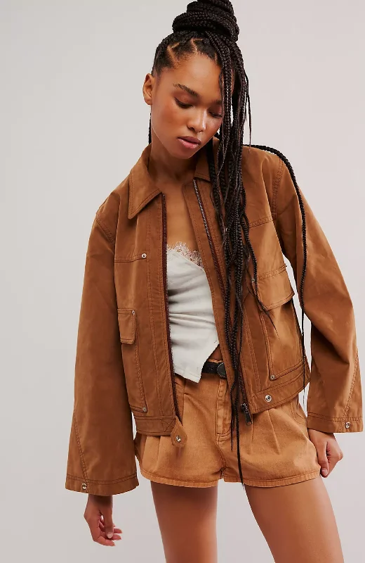Free People - Blair Vegan Suede Jacket Fleece Jacket Down Jacket Parka