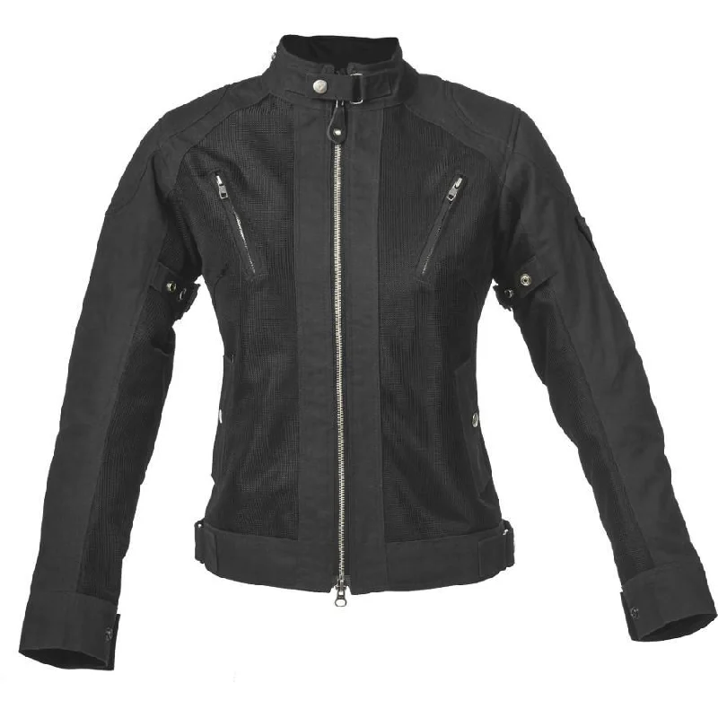 By City Ladies Teneree Venty II Mesh Textile Jacket - Black Ribbed Jacket Pleated Jacket Ruffled Jacket By City Ladies Teneree Venty II Mesh Textile Jacket - Black Ribbed Jacket Pleated Jacket Ruffled Jacket