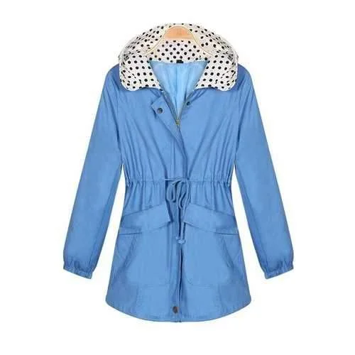Casual Women Double Pocket Zipper Long Sleeve Hooded Windbreaker Jacket Oversized Jacket Tailored Jacket Straight Jacket Casual Women Double Pocket Zipper Long Sleeve Hooded Windbreaker Jacket Oversized Jacket Tailored Jacket Straight Jacket