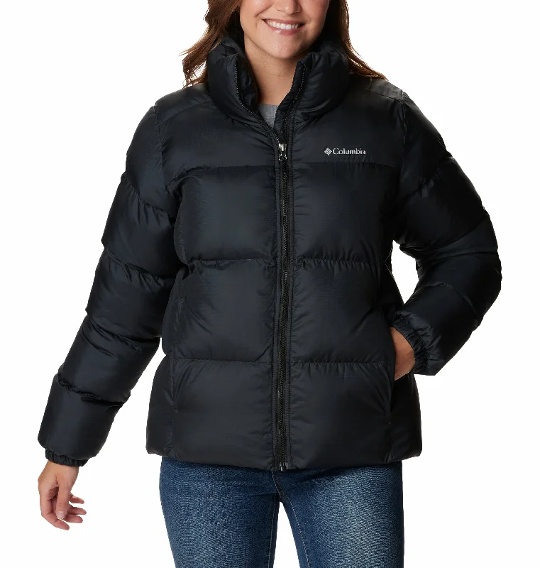 Columbia Ladies Water Repellent Insulated Regular Fit Puffect Jacket-BLACK Insulated Jacket Fitted Jacket Loose Jacket Columbia Ladies Water Repellent Insulated Regular Fit Puffect Jacket-BLACK Insulated Jacket Fitted Jacket Loose Jacket