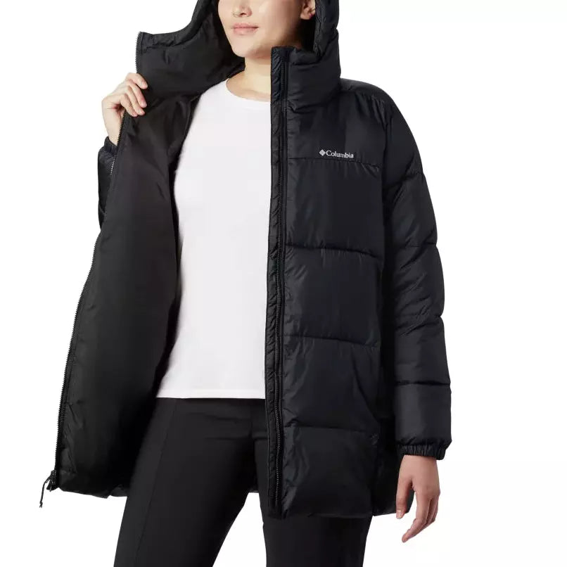 Columbia Puffect Mid Hooded Jacket Nylon Jacket Polyester Jacket Spandex Jacket