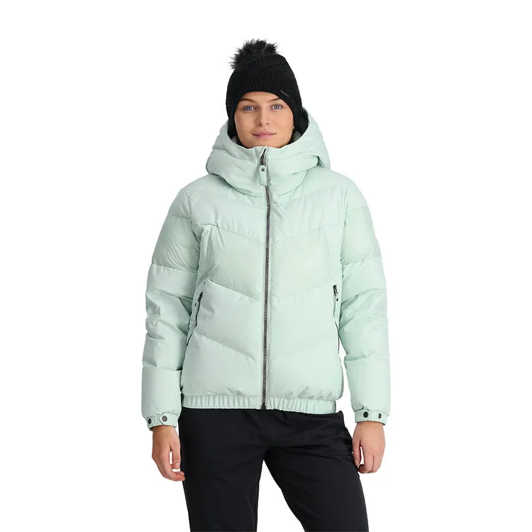 Eastwood Down Jacket Women's Front Pockets Side Pockets Patch Pockets