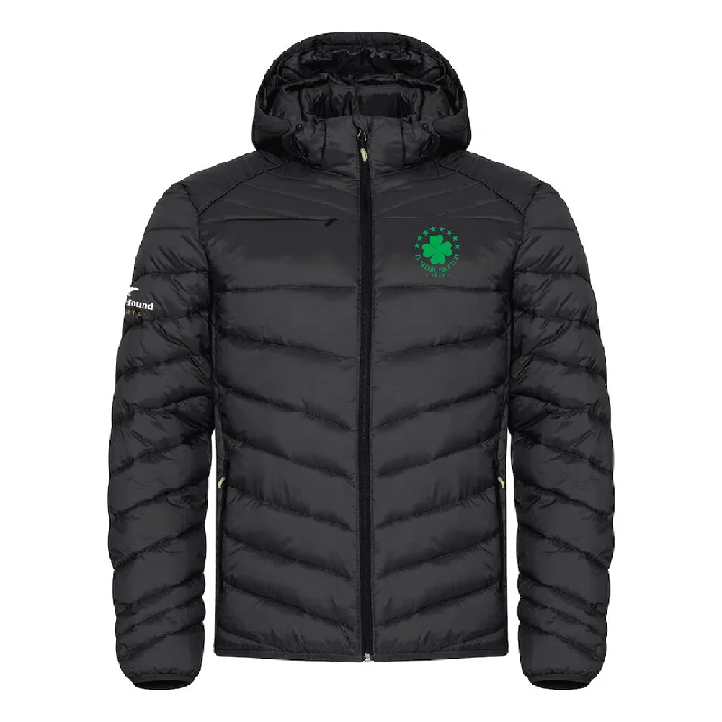 El Trébol Padded Jacket Ribbed Jacket Pleated Jacket Ruffled Jacket