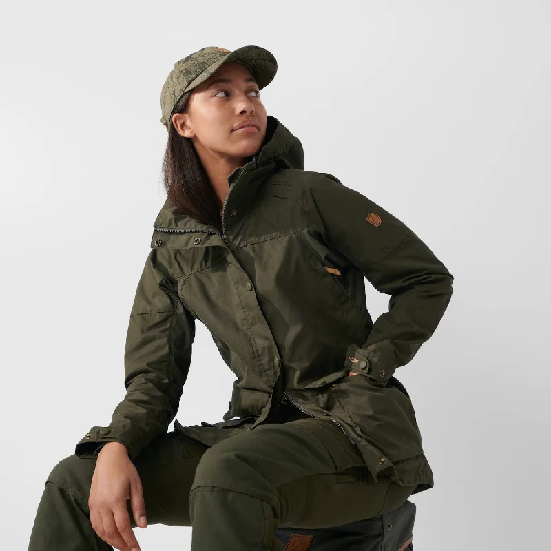 Forest Hybrid Jacket W Elasticated Jacket Padded Jacket Insulated Jacket