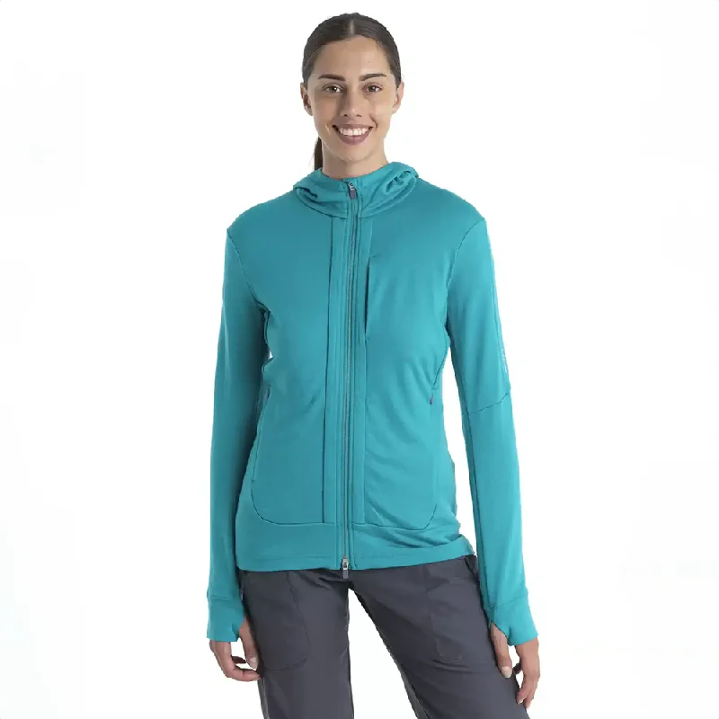 Icebreaker Quantum III Long Sleeve Zip Hooded Womens Jacket Hooded Jacket Caped Jacket Shawl Collar Jacket Icebreaker Quantum III Long Sleeve Zip Hooded Womens Jacket Hooded Jacket Caped Jacket Shawl Collar Jacket