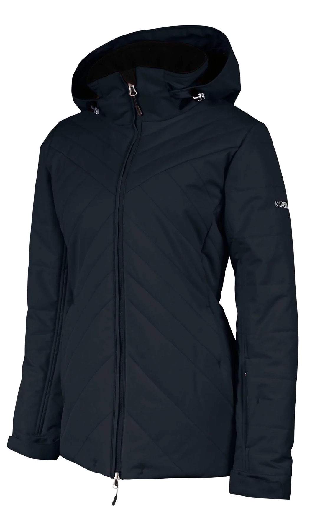 Karbon Beam Womens Jacket Black Chenille Fabric Brocade Fabric Lace Fabric