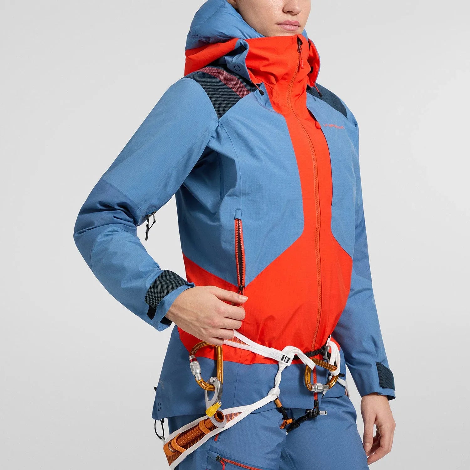 La Sportiva Supercouloir GTX Pro Womens Jacket Zippered Front Buttoned Front Snap Front La Sportiva Supercouloir GTX Pro Womens Jacket Zippered Front Buttoned Front Snap Front
