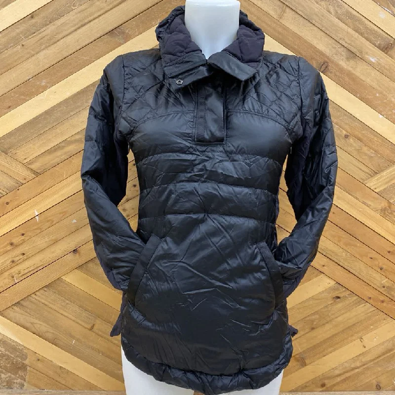Lululemon - Women's Pullover Down Jacket - MSRP comp $228: Black-women- Chenille Fabric Brocade Fabric Lace Fabric Lululemon - Women's Pullover Down Jacket - MSRP comp $228: Black-women- Chenille Fabric Brocade Fabric Lace Fabric