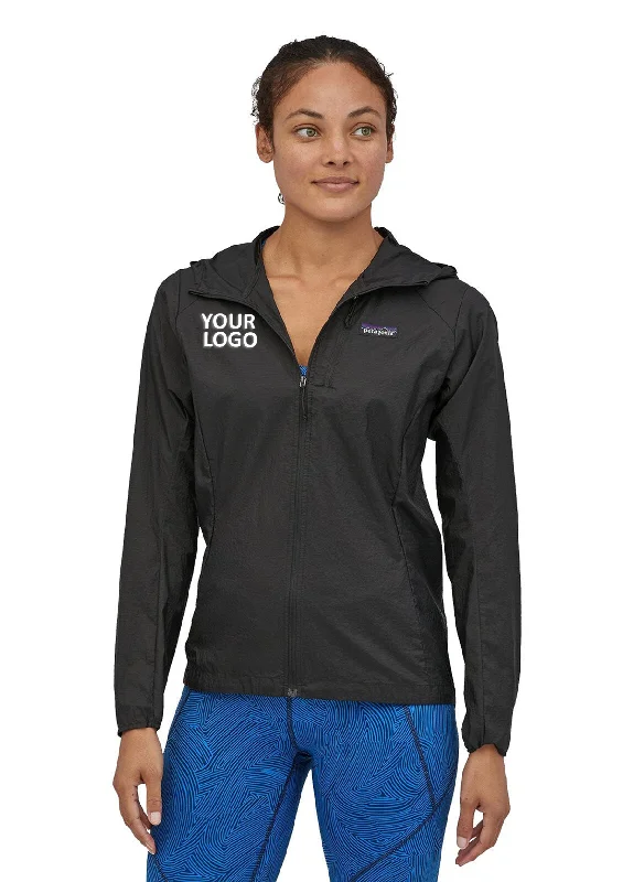 Patagonia Womens Houdini Custom Jackets, Black Snapped Jacket Toggled Jacket Drawstring Jacket Patagonia Womens Houdini Custom Jackets, Black Snapped Jacket Toggled Jacket Drawstring Jacket