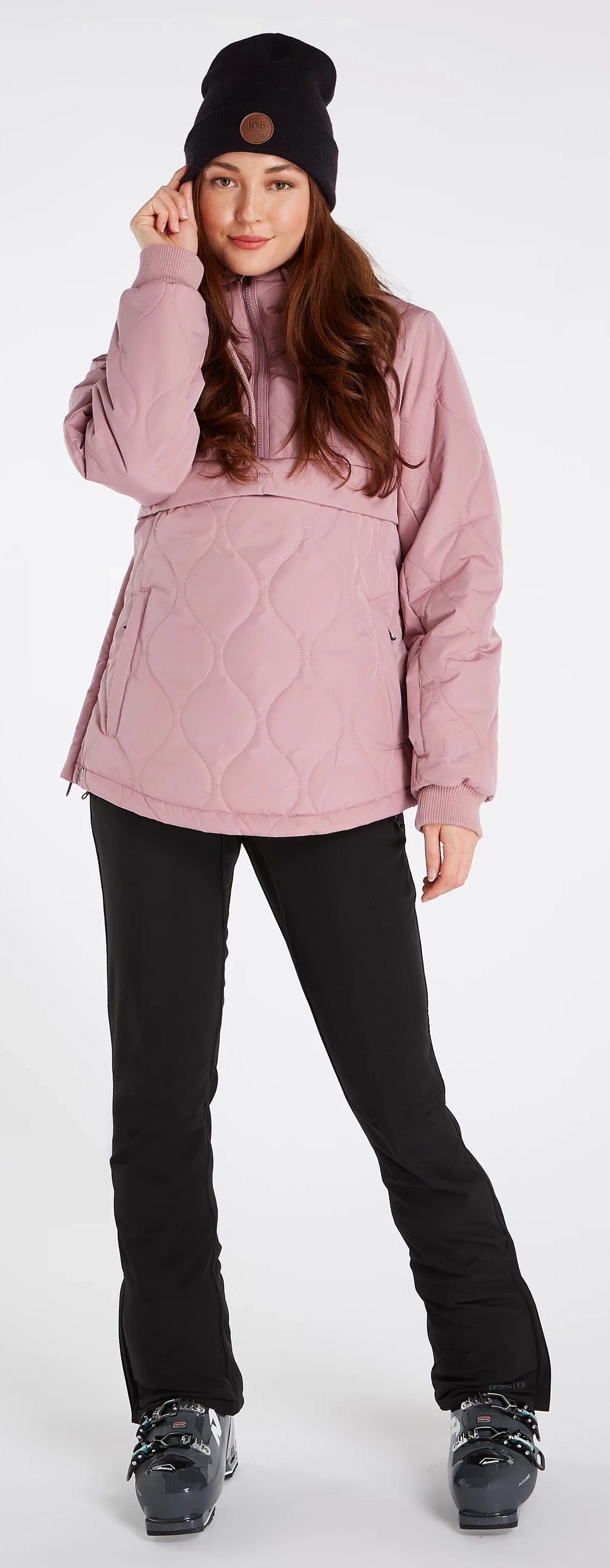 Protest PRT Peonies Womens Anorak Jacket Mauve Cotton Jacket Linen Jacket Terry Jacket Protest PRT Peonies Womens Anorak Jacket Mauve Cotton Jacket Linen Jacket Terry Jacket