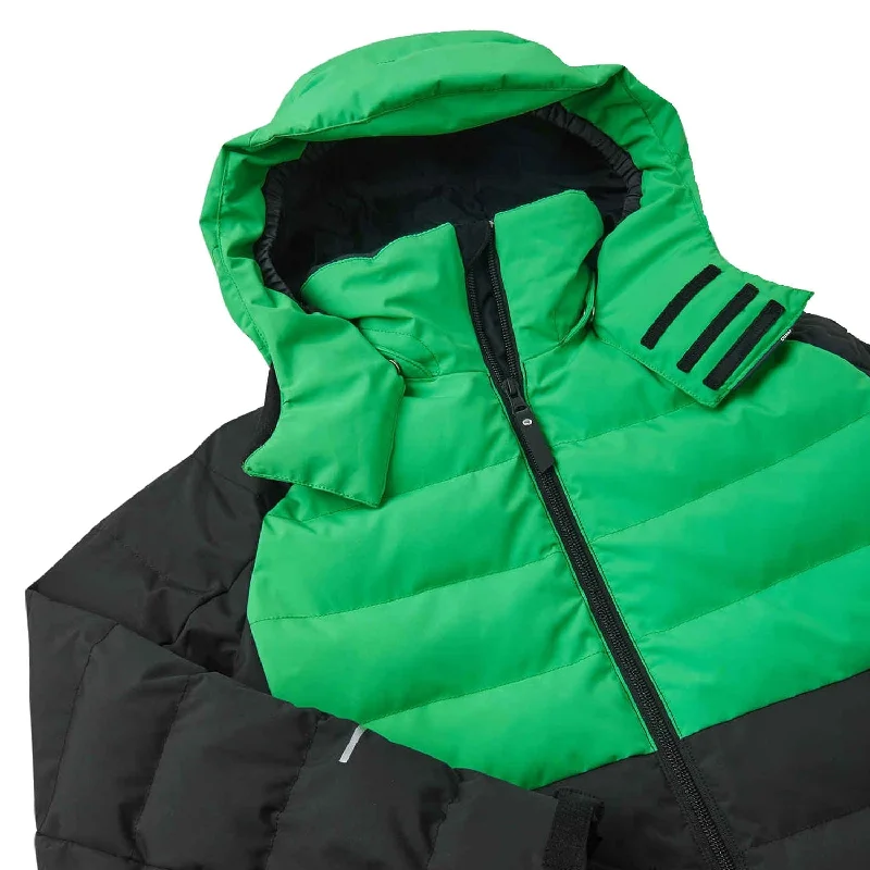 Kuosku Jacket Front Pockets Side Pockets Patch Pockets