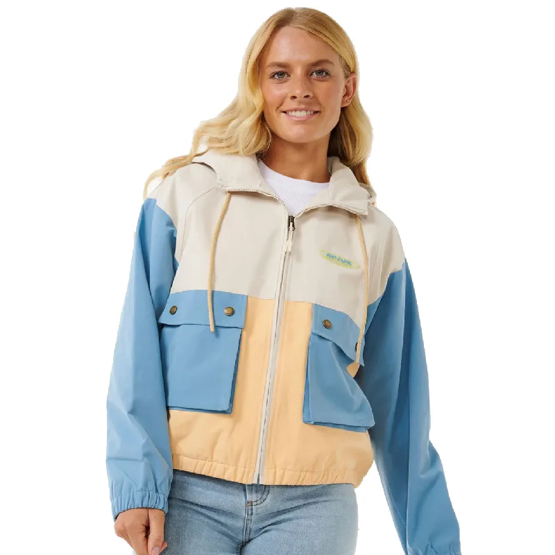 Rip Curl Anti-Series Cropped Jacket Tailored Jacket Straight Jacket A-Line Jacket