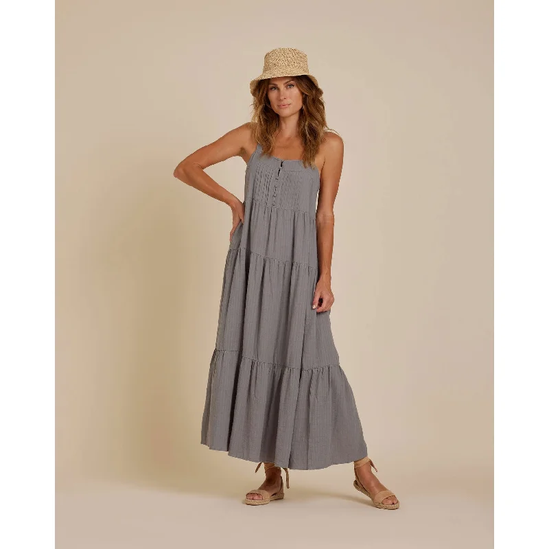 Rylee and Cru Ink Colbie Maxi Dress Cozy Ribbed Maxi Dress