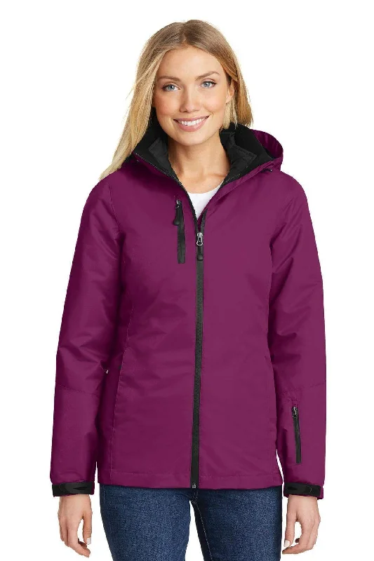 Port Authority Ladies Vortex Waterproof 3-in-1 Jacket. L332 Stand-Up Collar Roll-Neck Collar Turtle Neck Port Authority Ladies Vortex Waterproof 3-in-1 Jacket. L332 Stand-Up Collar Roll-Neck Collar Turtle Neck
