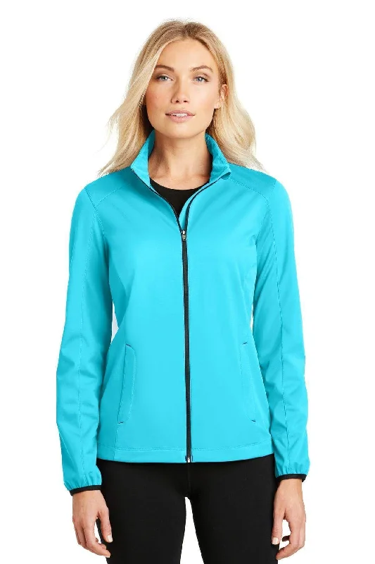 Port Authority Ladies Active Soft Shell Jacket. L717 Hoodie Zip-Up Jacket Button-Up Jacket Port Authority Ladies Active Soft Shell Jacket. L717 Hoodie Zip-Up Jacket Button-Up Jacket