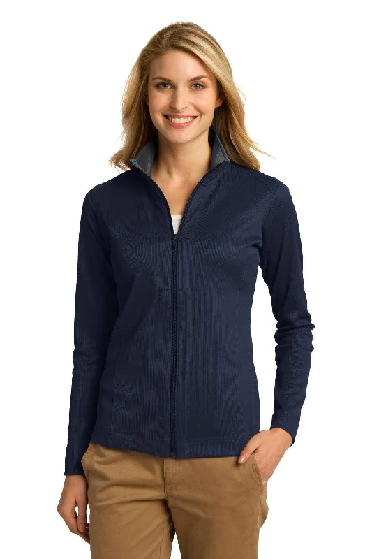 Port Authority Ladies Vertical Texture Full-Zip Jacket. L805 Tailored Jacket Straight Jacket A-Line Jacket Port Authority Ladies Vertical Texture Full-Zip Jacket. L805 Tailored Jacket Straight Jacket A-Line Jacket